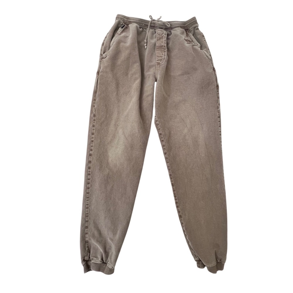 Crazy Shirts Joggers Brown Chocolate Dyed Elastic Waist Hawaii XXL